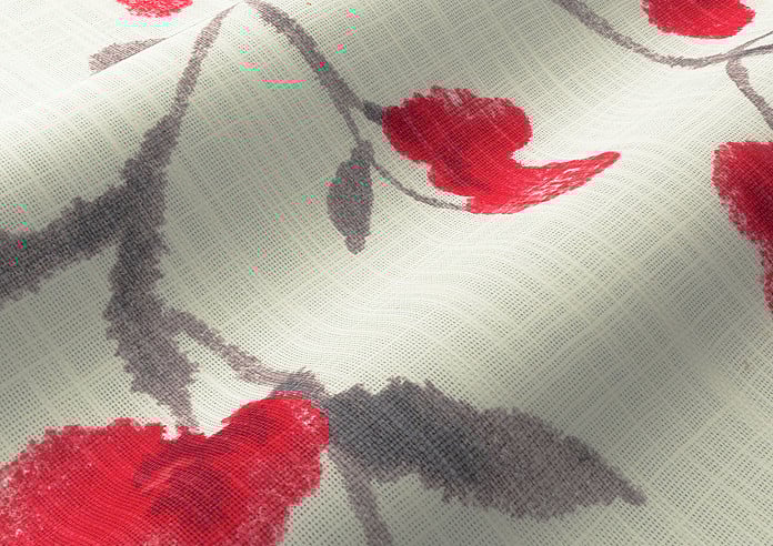 Como, Cherry - Twist&Fit Roman Blind - Image 4